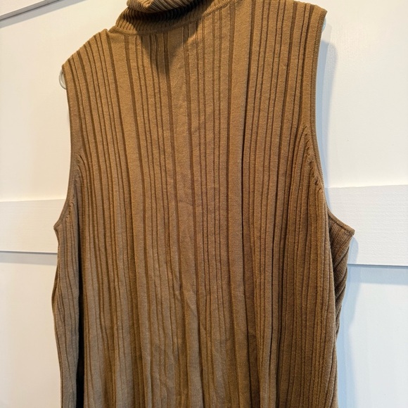 Requirements Brown Cowl Neck Sweater - Picture 8 of 8